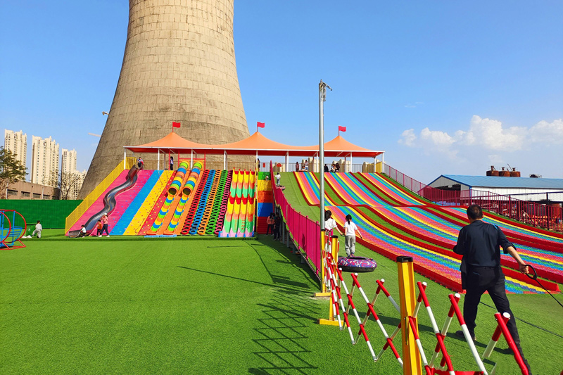 Landscape greening artificial turf